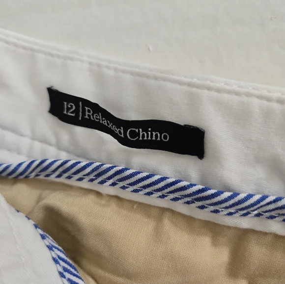 Talbots Pineapple Print Relaxed Chinos - Picture 9 of 10